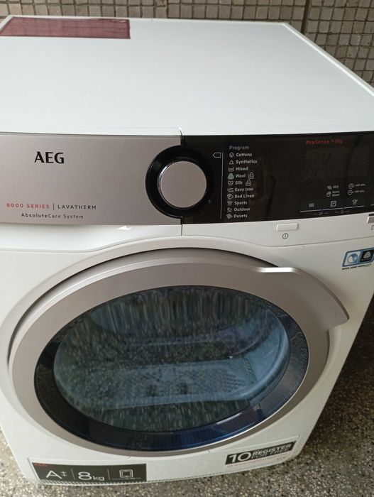 Сушилня Aeg 8000 неразличима от нова!