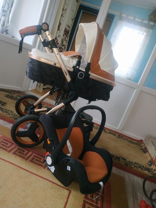 Коляска Belecoo с автолюлькой