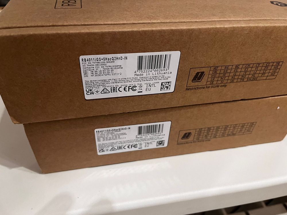 Беспроводная точка доступа MikroTik RB4011iGS+5HacQ2HnD-IN