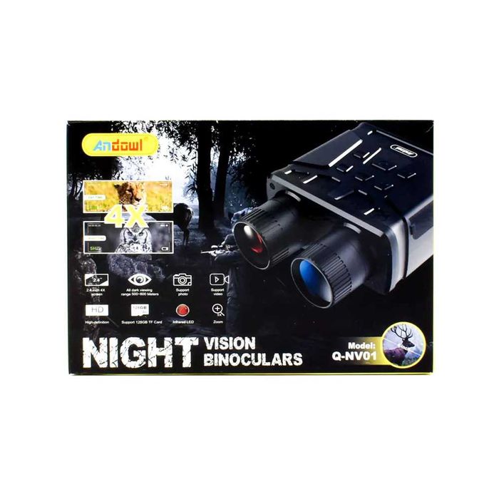 Binoclu profesional QNV01, vedere nocturna, HD