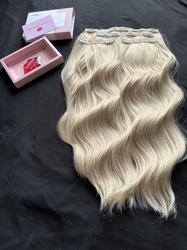 Extensii de par blonde