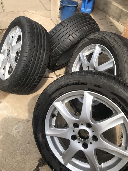 Jante Vw R16 5x112 cu anvelope vară Nexen Korea
