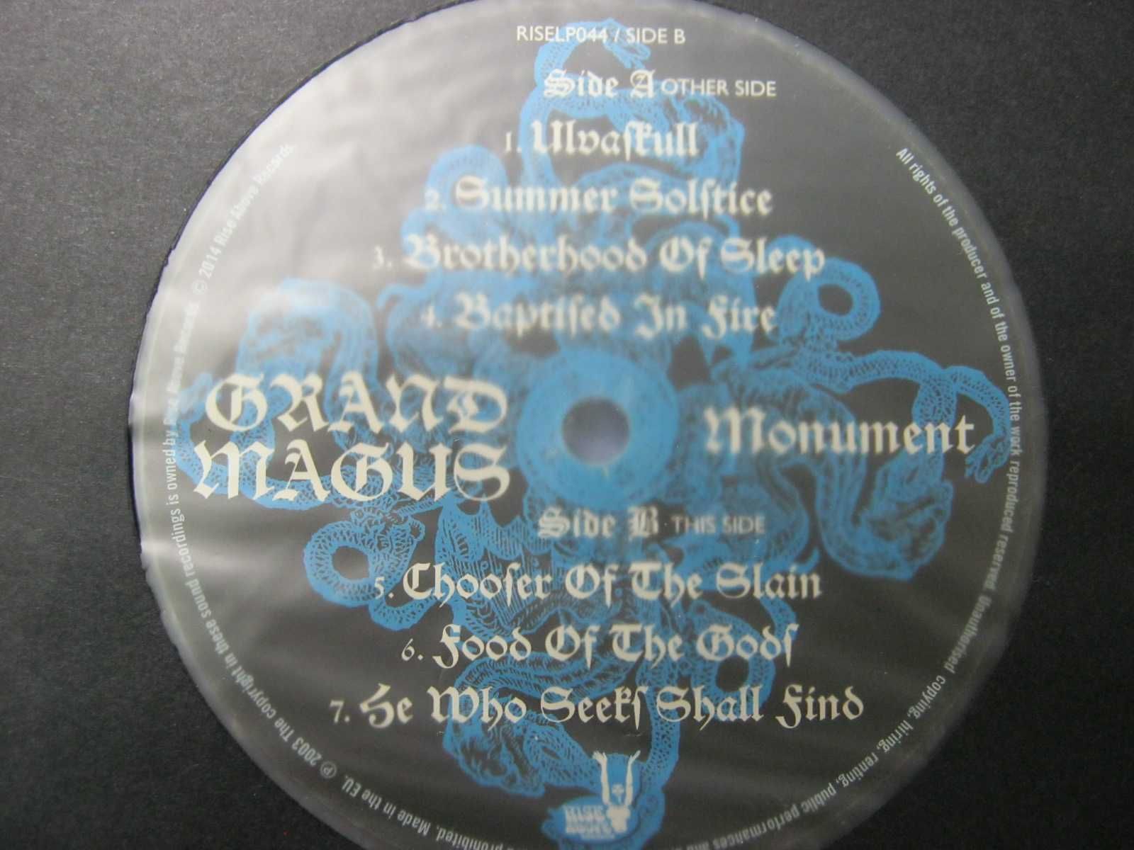 Виниловая пластинка Grand Magus – Monument (UK)