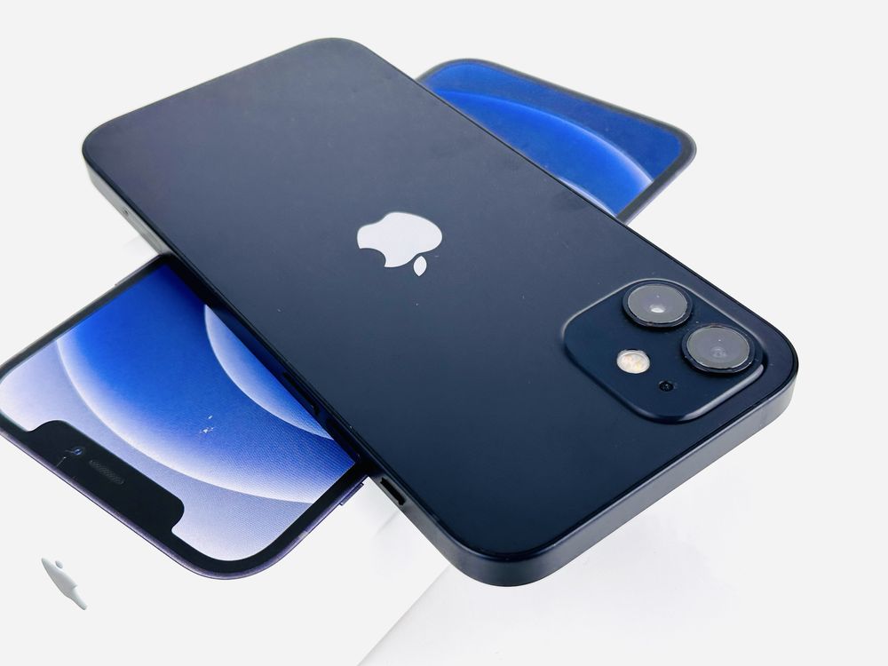 Apple iPhone 12 128GB Black 100% Батерия! Гаранция!