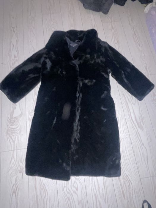 шуба натуральная из мутона