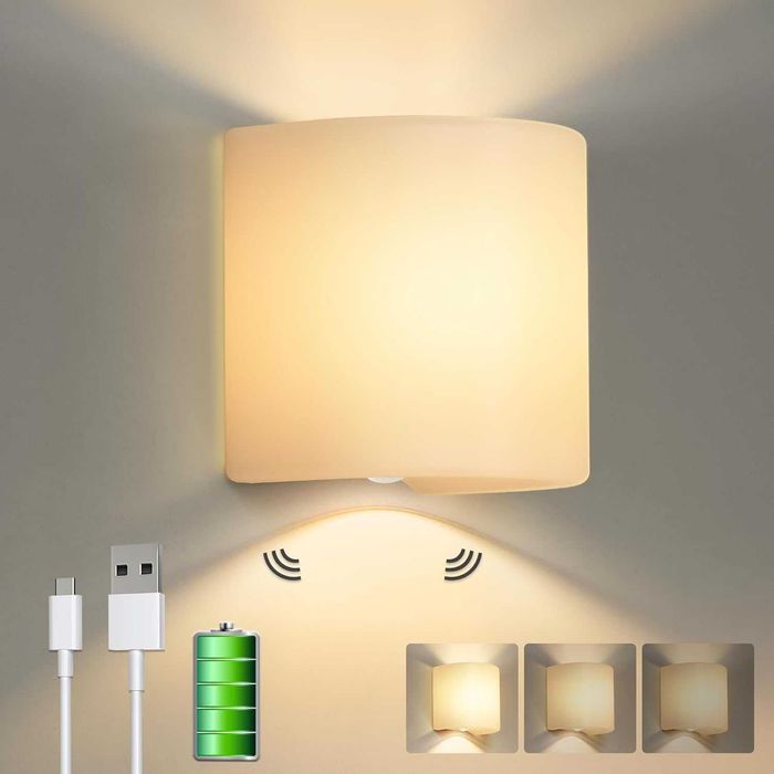 Aplică de perete de interior, cu senzor de mișcare