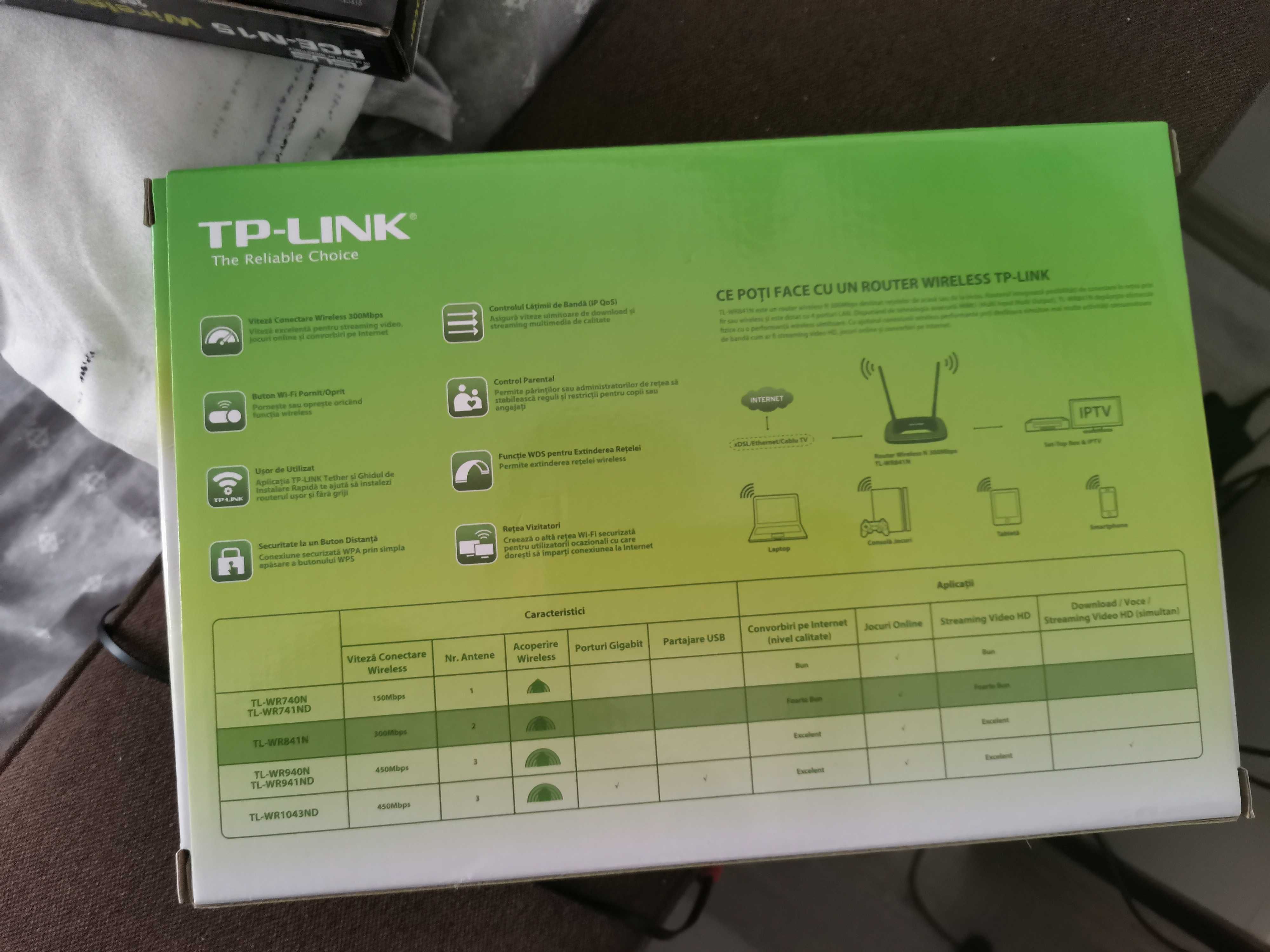 Router TP-LINK Wireless N 300Mbps