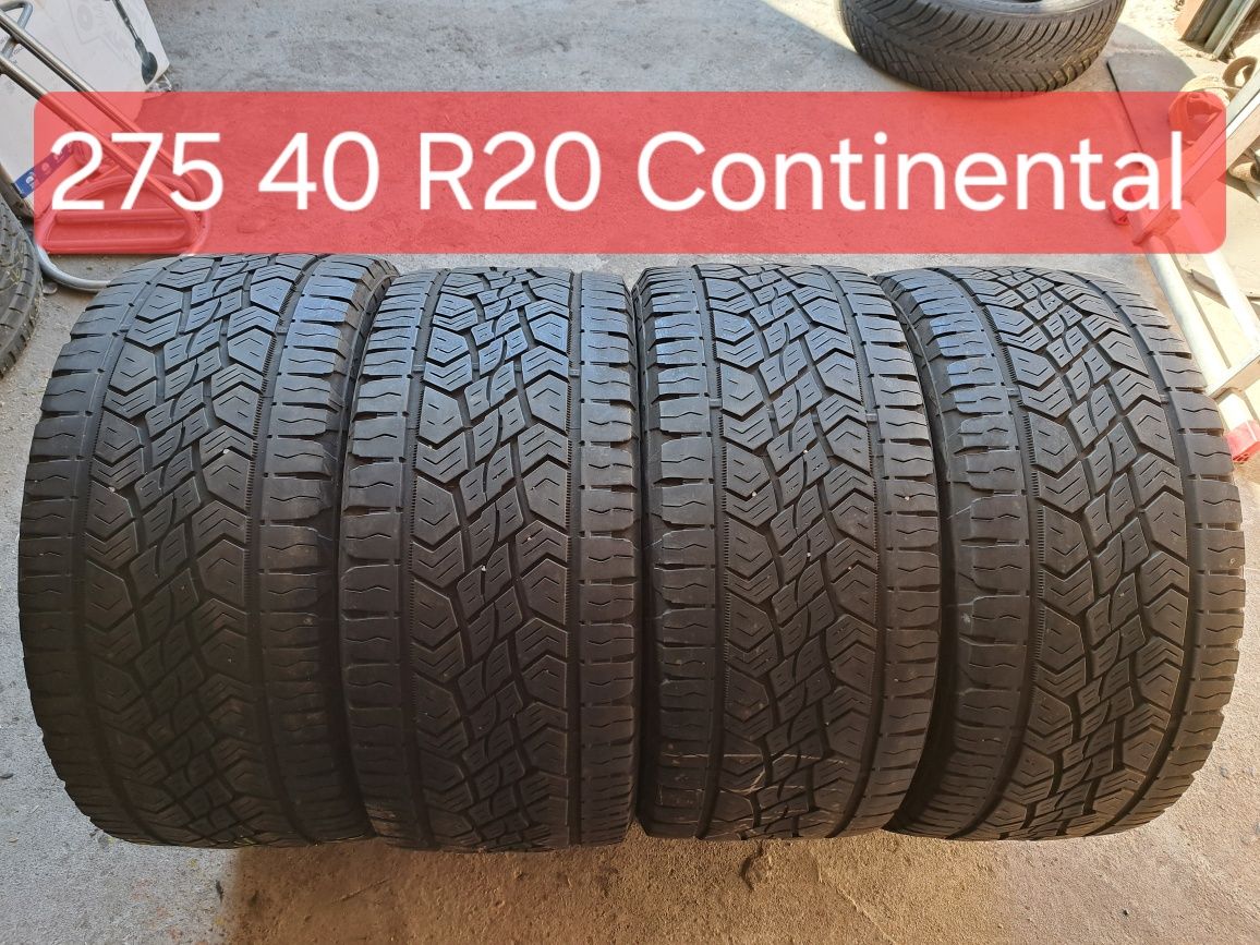 4 anvelope 275/40 R20 Continental M+S