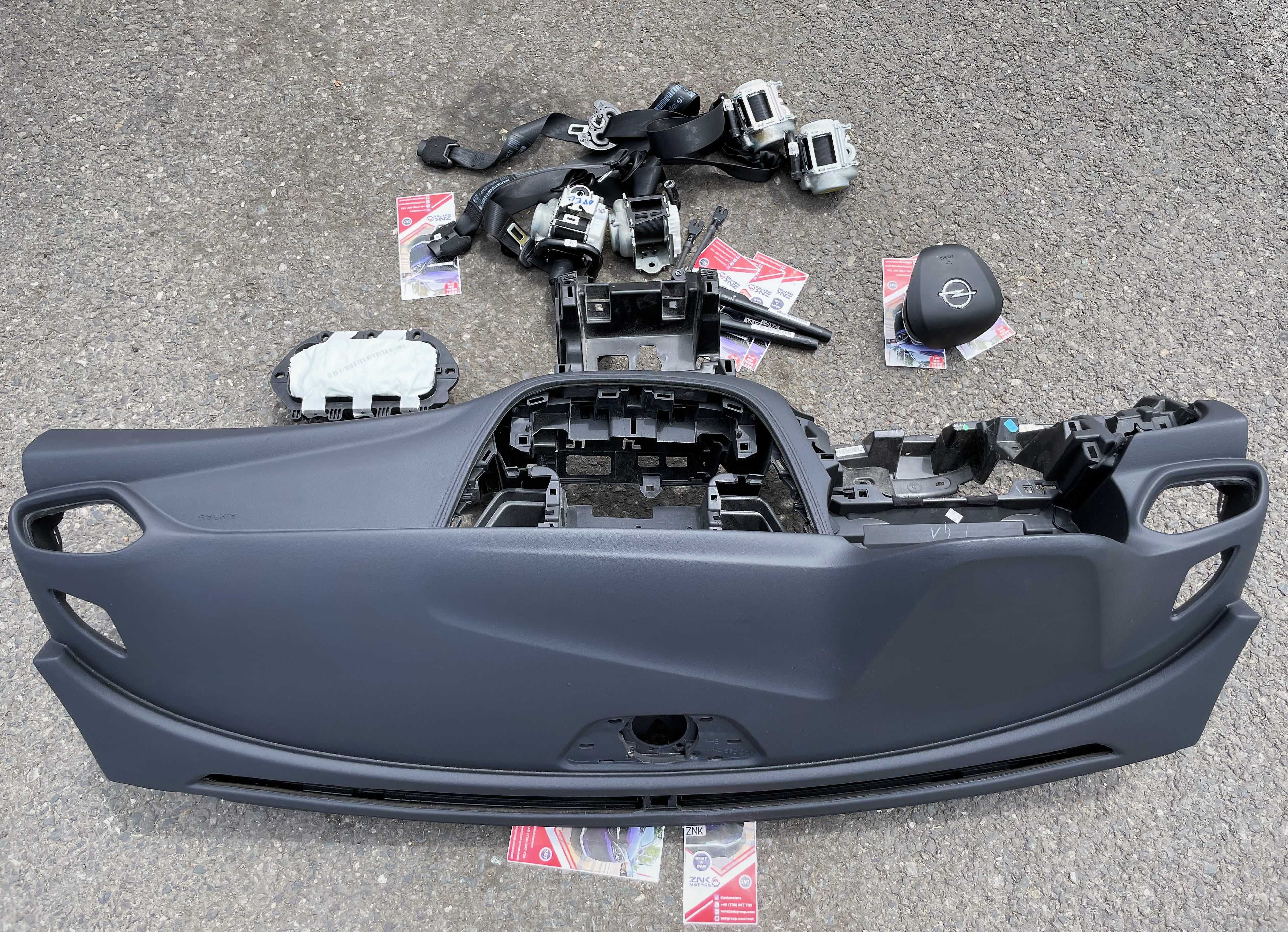 Opel GrandLand X kit airbag volan pasager centuri - plansa bord