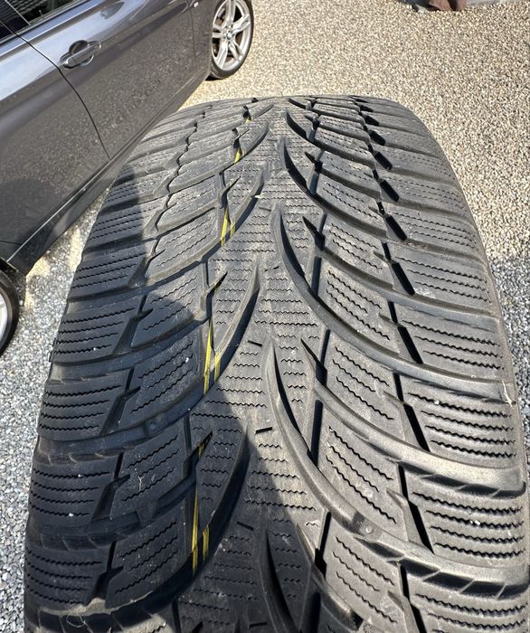 Jante originale audi A4 B9 R17 cu anvelope de iarna