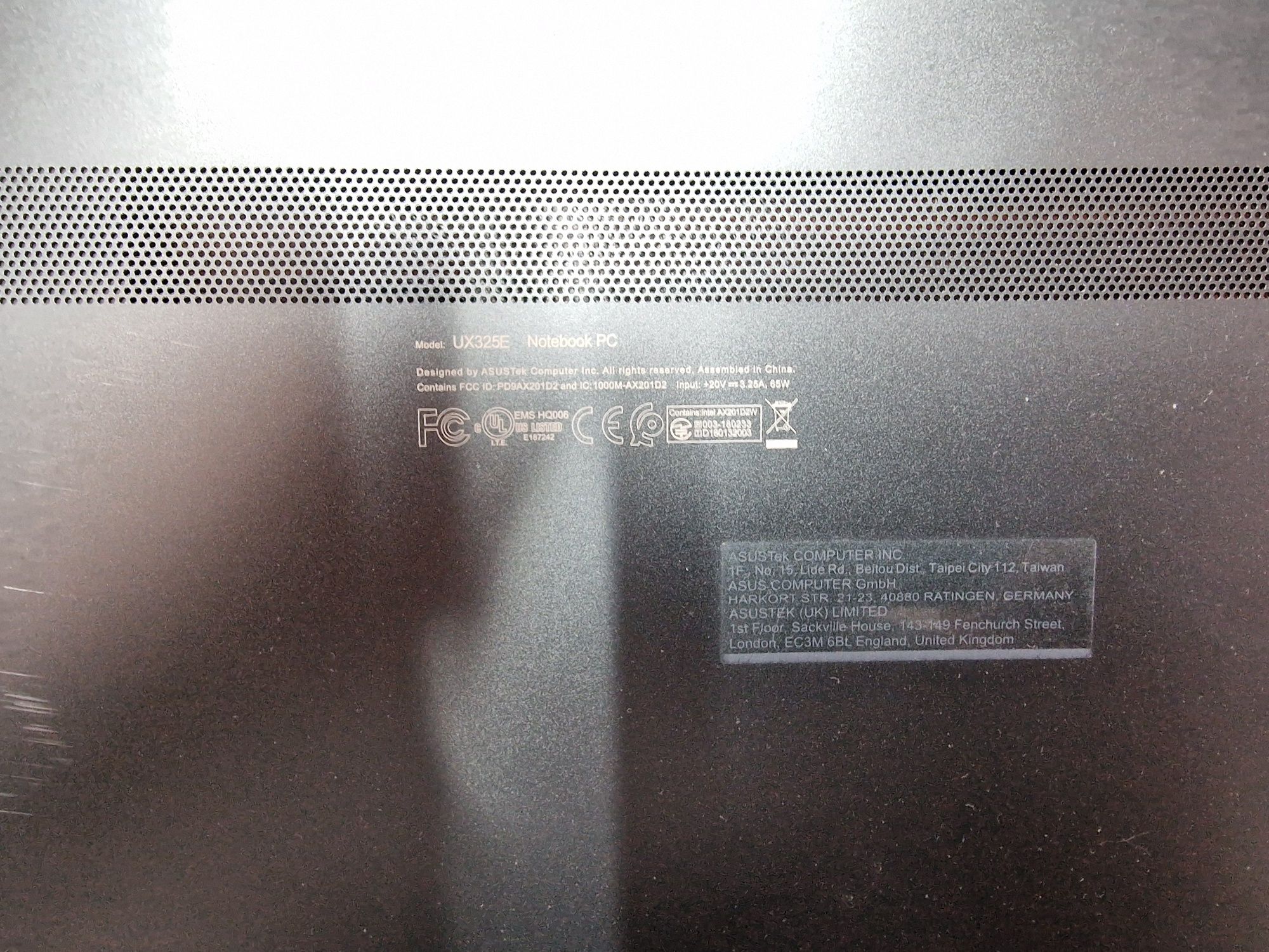 Asus UX325E На Части