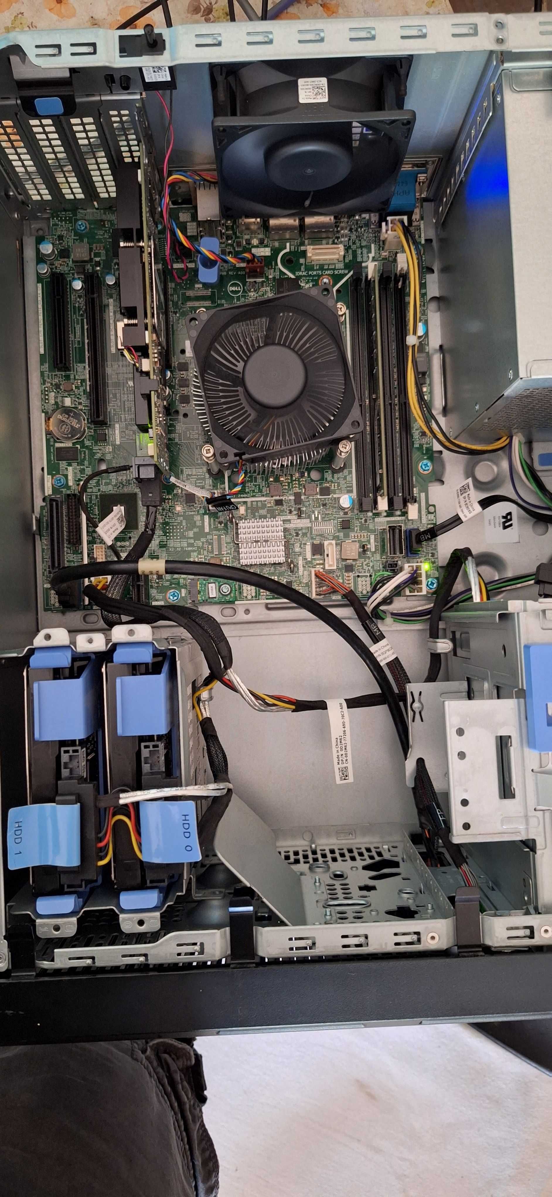 Server Dell E3-1270V5 RAID H730 SSD+2xHDD iDRAC8 Win serv 2012r2