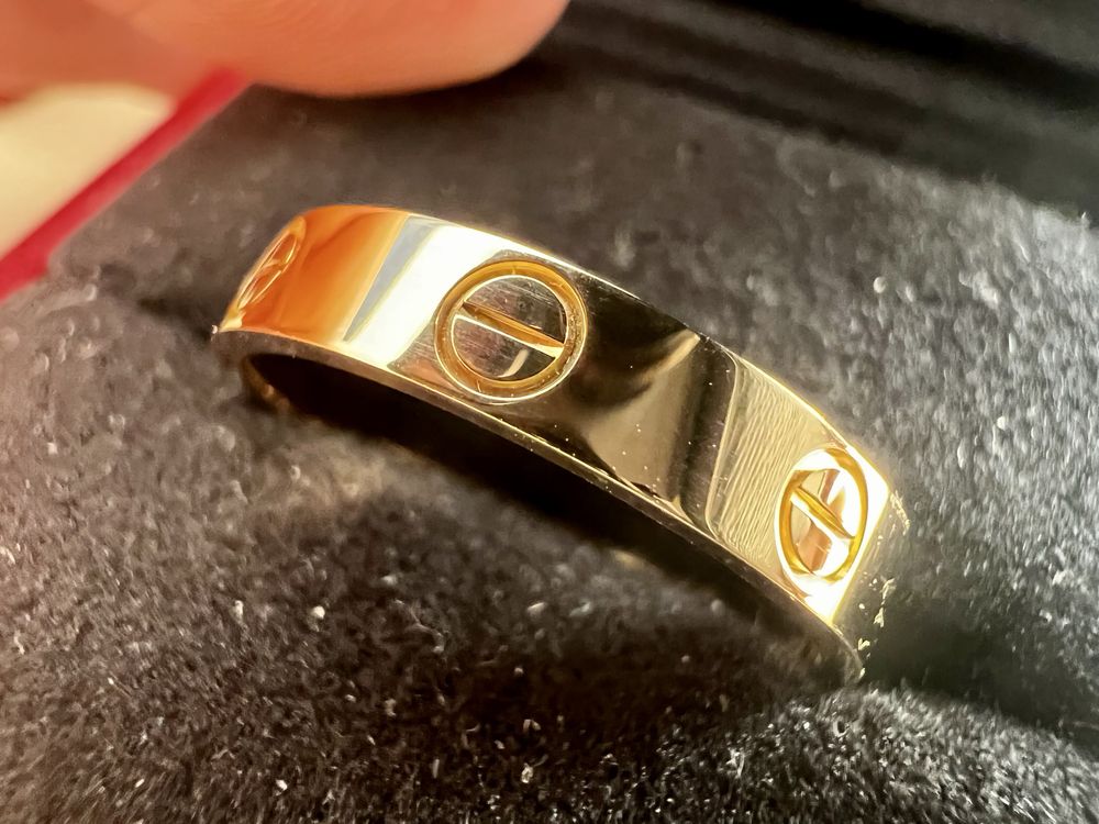 Cartier Love пръстен 18 карата