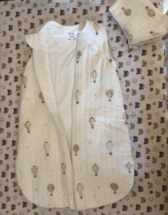 Sac de dormit pentru bebe 2-3 luni