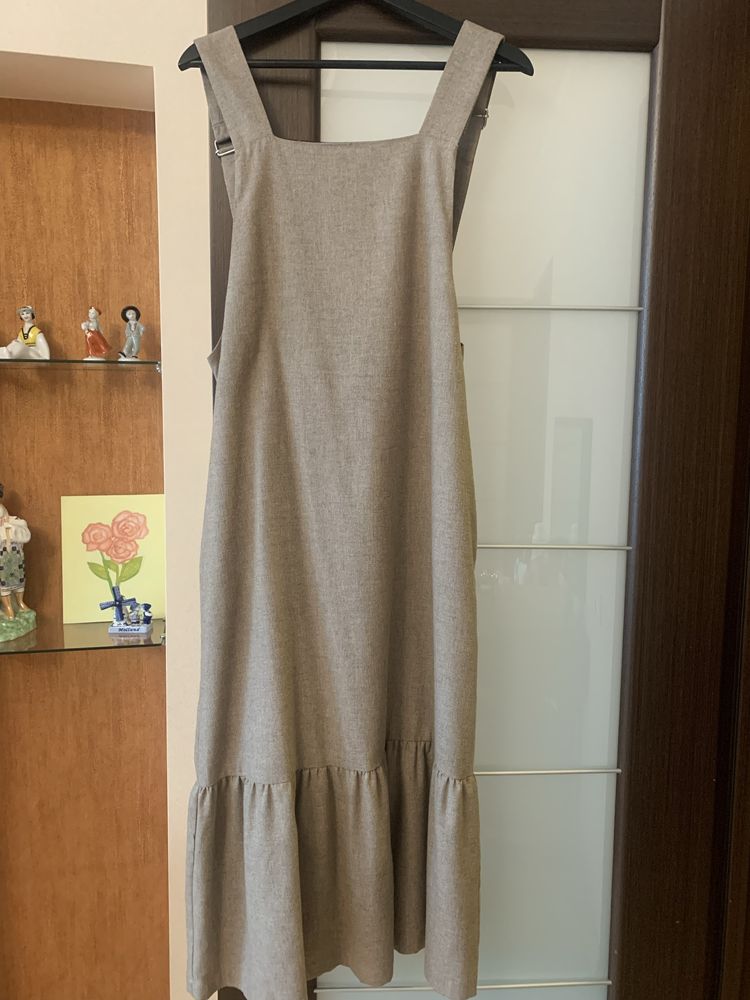 Сарафан Zara, платье и пиджак, размер 44-46. Состояние отличное .