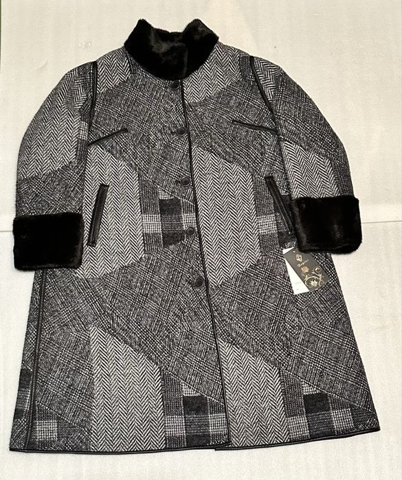 Продам новое двустороннее зимнее пальто | Размер 52–54