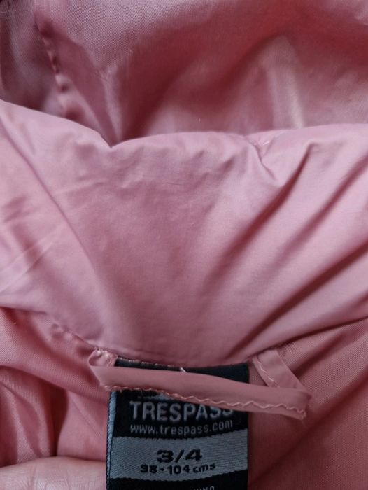 Geaca groasa Tresspas, Coldheat, 98/104 (3-5 ani), roz trandafiriu
