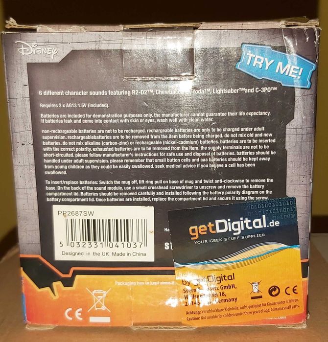 Cana cu sunete Star Wars