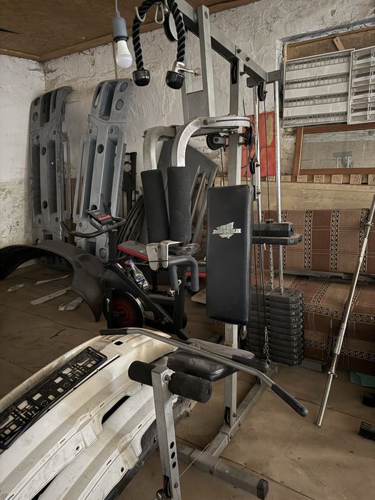 Aparate Fitness aparat multifunctional bicicleta banca greutati 100kg