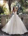 Rochie mireasa stil printesa, marime M