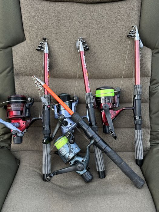 Комплект въдици с макари