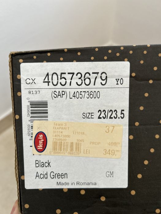 Clapari Salomon negri marimea 37