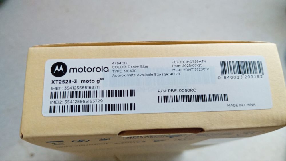 Motorola Moto G05