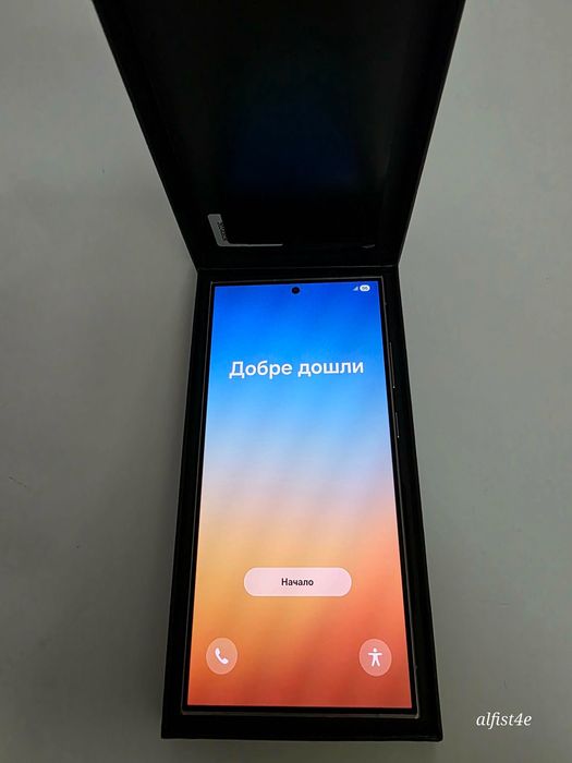 Samsung Galaxy S24 Ultra 5G 256GB Titanium Grey Перфектен! В гаранция!