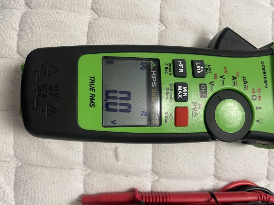 Clampmetru digital pentru sisteme fotovoltaice 1500 A KPS
