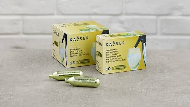 Баллончики для сифонов Kayser Soda Chargers CO2 (газирование воды)
