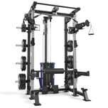 Фитнес Станция / Half Rack & Pull Station / Стойка и Скрипец 125 кг