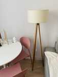 Lampadar bej living