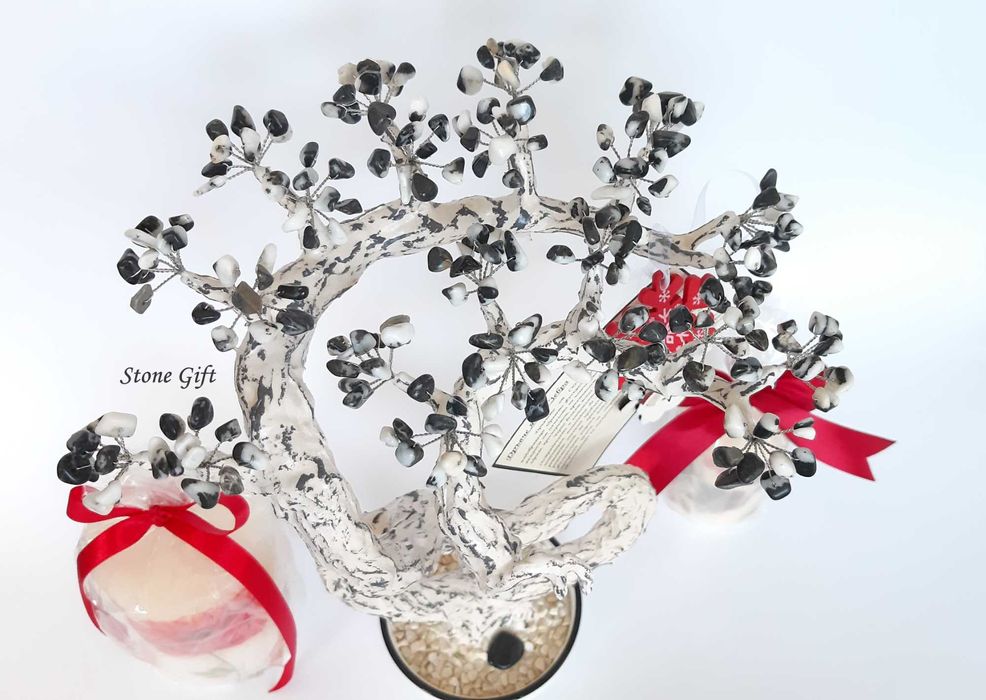 Дръвче Полускъпоценни Камъни, Подарък Коледа, Подарък Нова Година