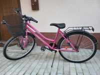 Bicicleta fete 9+ ani roz