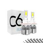 LED крушки за фарове C6 3 поколение - H7 / H4, лед крушка