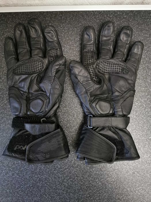 Mănuși moto piele si textil marca Polo Drive mărime S