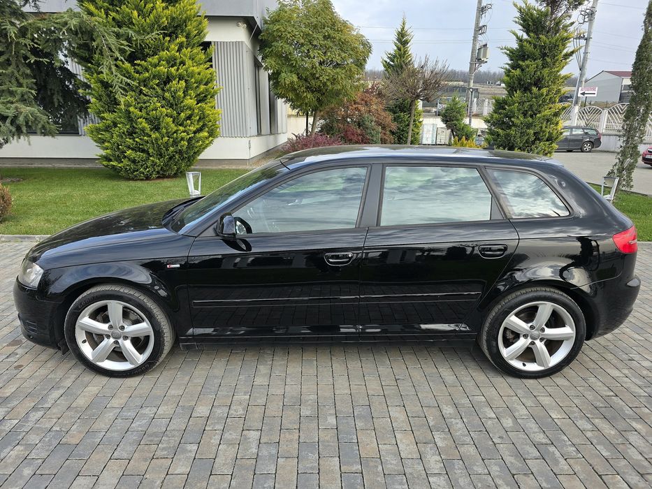 AUDI A3 # S-Line # 2009 # EURO 5#1.4 Benzina 122cp#CUTIE AUTOMATA DSG