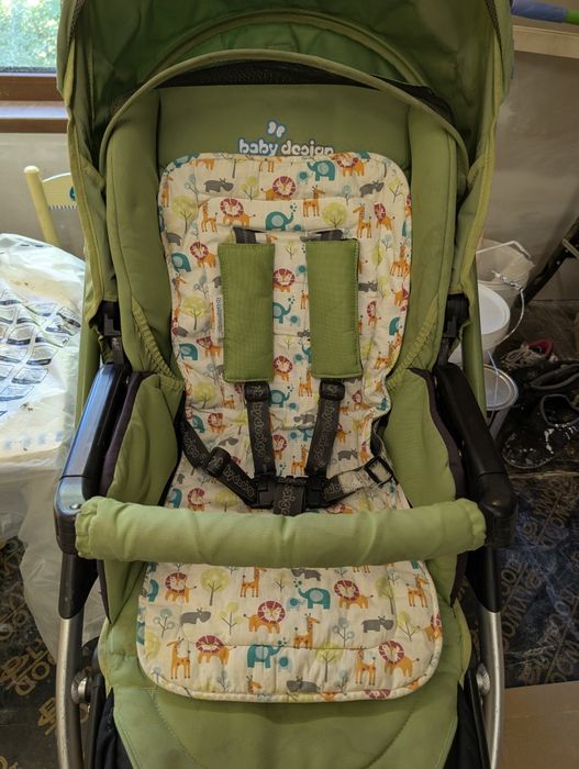 Голям комплект бебешка количка Baby Design 3в1 LUPO + подаръци