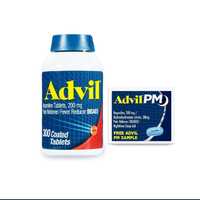NAdvil обезболивающее и жаропонижающее средство, ибупрофен 200 мг для