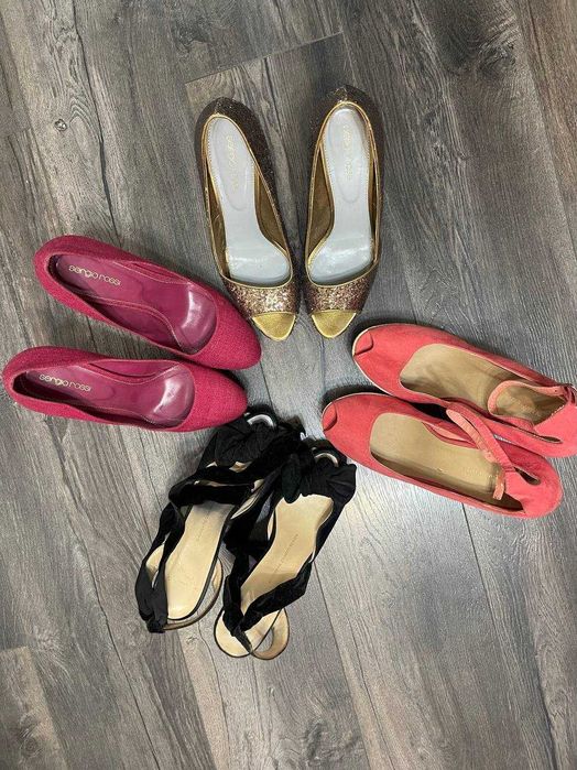 ЛОТ: Обувь Италия, Англия (4 пары 39 размера)