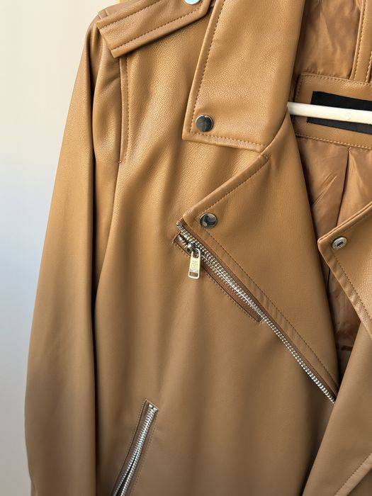 Кафяво кожено яке Mohito - изкуствена/веган кожа