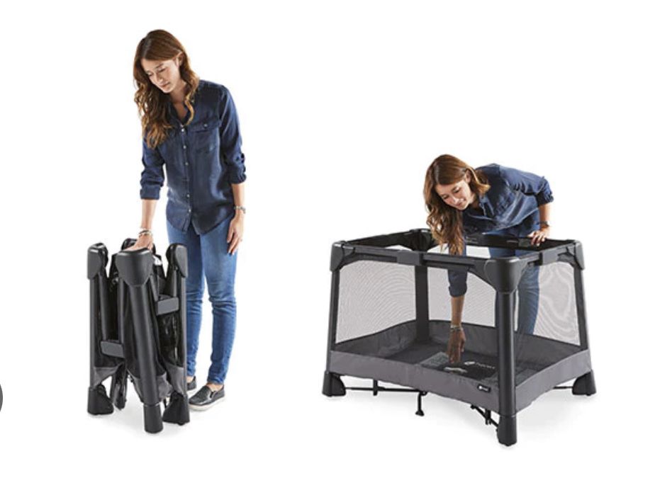 4Moms Breeze - сгъваема кошара за спаме и игра, за път