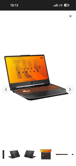Игровой ноутбук Asus TUF A15 RTX3050 igravoy noutbuk notebook