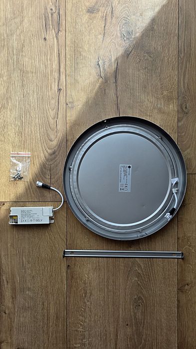 Inspire Fixed LED Spotlight 830 cm, 30W, 3,700 lm, 6000K, Grey/White