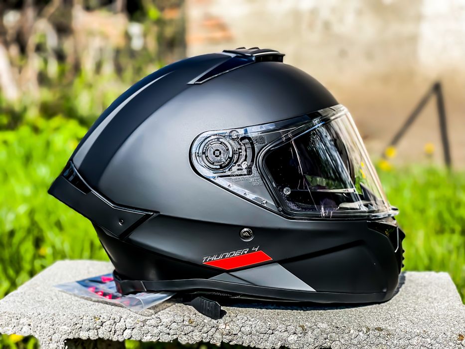 Casca Moto MT Thunder 4 Negru Mat