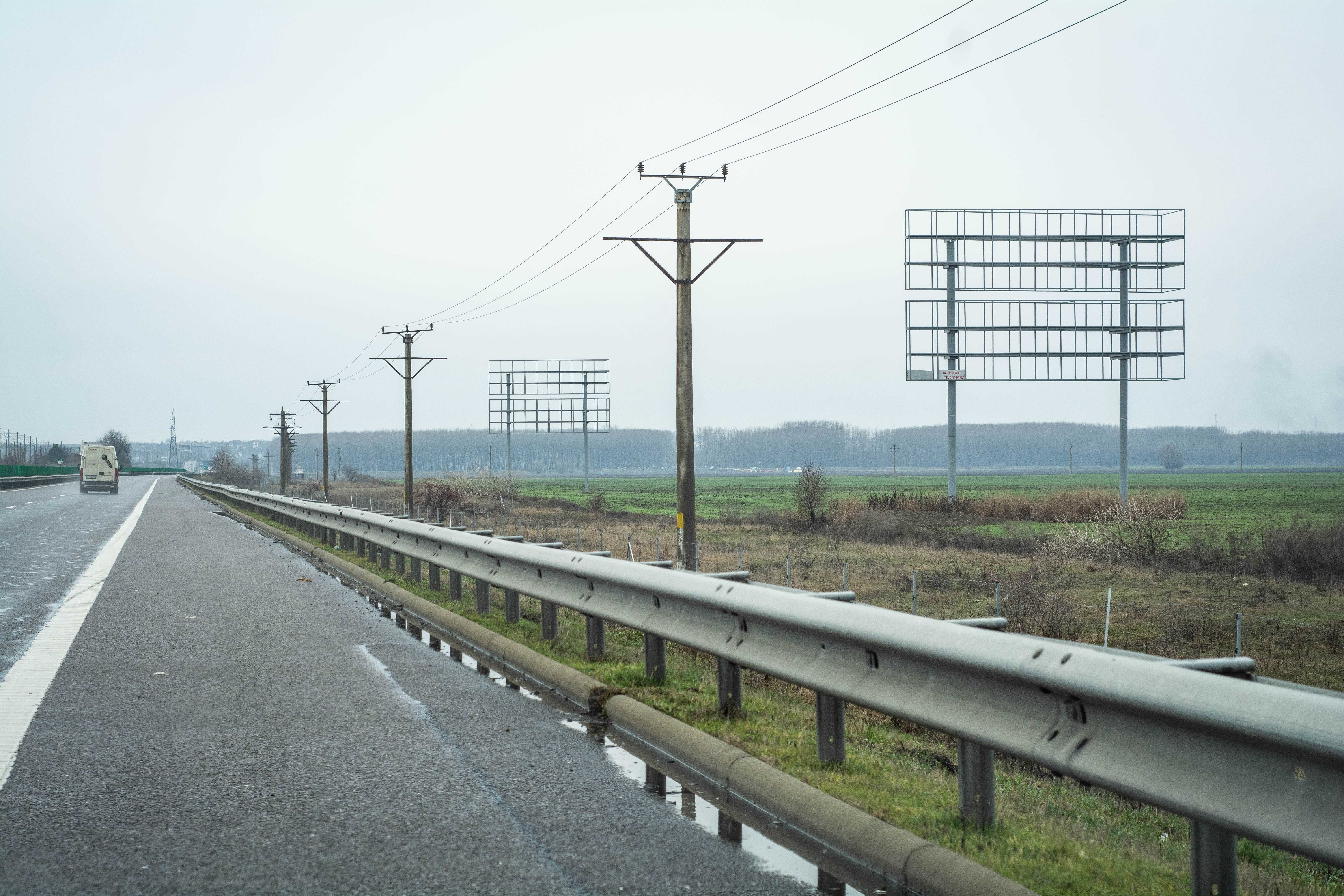 Panou publicitar outdoor Autostrada Soarelui A2.