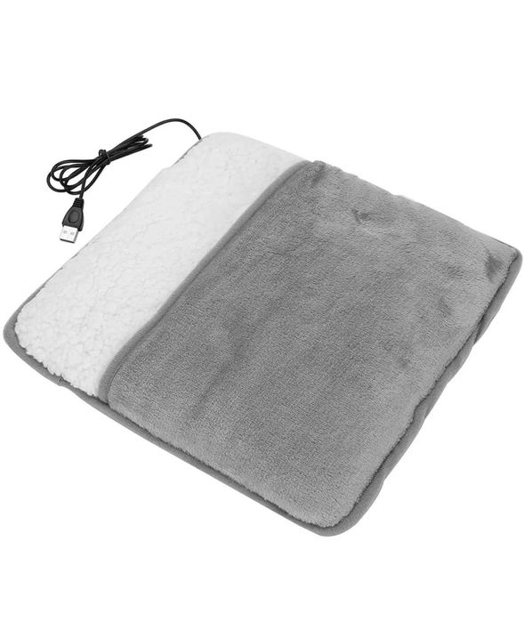 Грелки для ног. Электрический коврик из мягкой флисовой ткани.