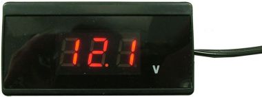 Voltmetru auto, cu mufa de bricheta