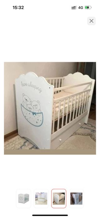 Манеж детский с матрасом