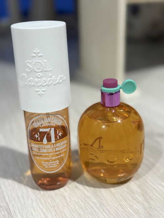 Just wardi, thank you next, victoria, khamrah, sol de janeiro, chopard